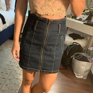 Carmar size 26 jean skirt gently worn